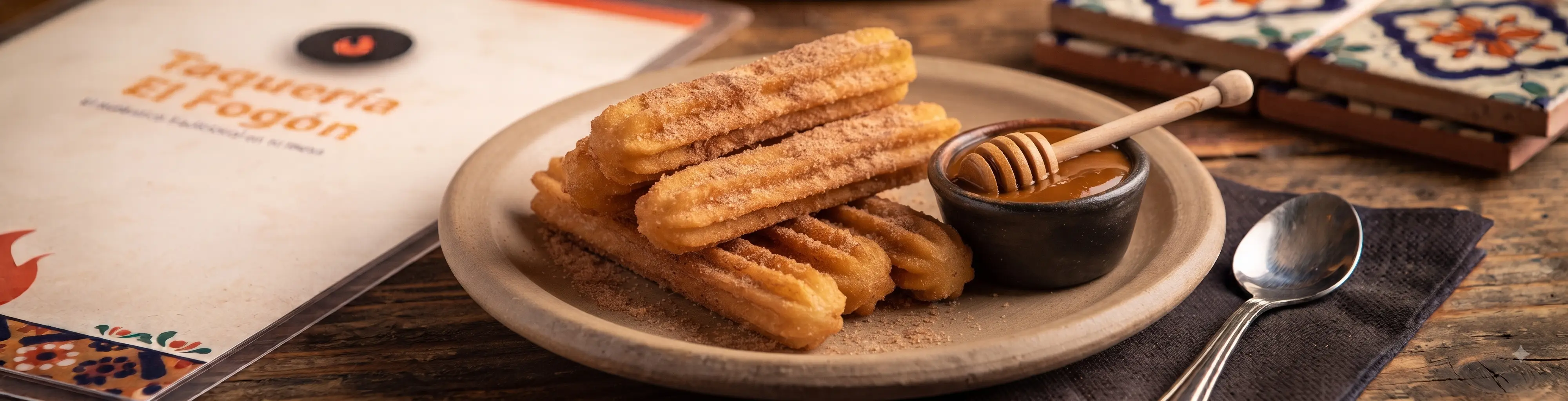 Churros con Cajeta